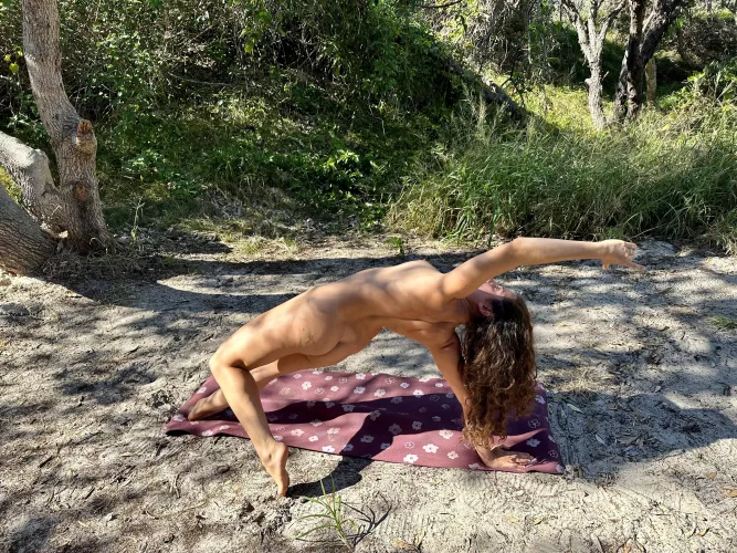 Morning yoga