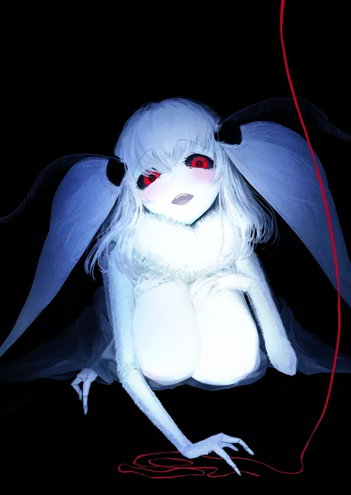 Moth girls look scary but really nice to hug. (Solopipb)