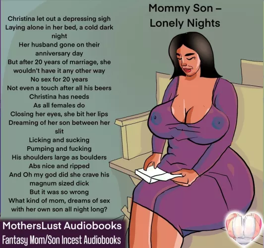 [Mother/Son Incest Art] [18+] - Mothers Lonely Nights