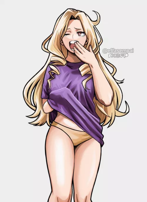 Mount Lady in jumper and pants (effasempai)