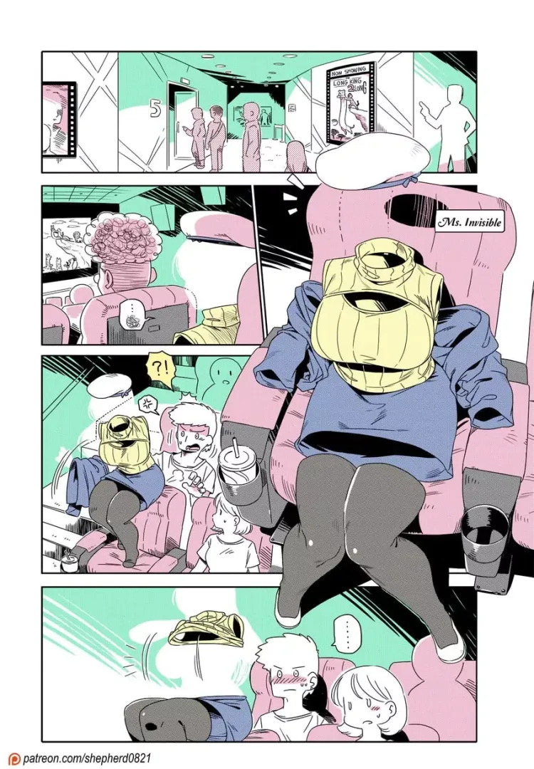 Mrs. Invisible's Day Out
