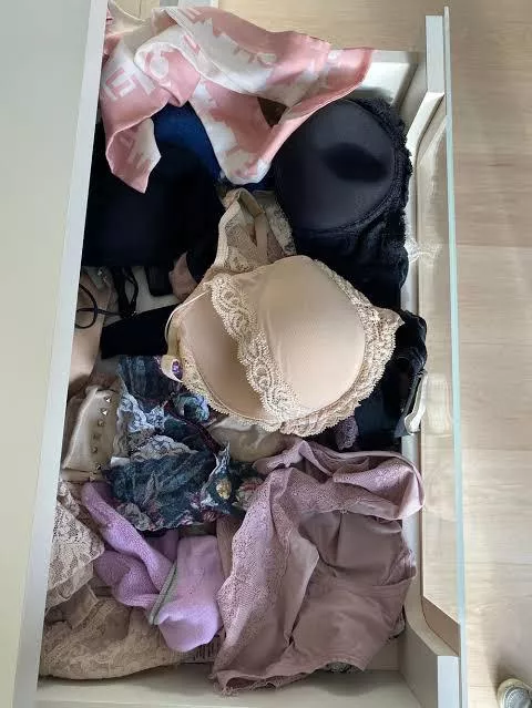 M/S-After that incidents (refer to my both stories) this drawer helps me to relax and stop me from driving crazy to fuck my mom.