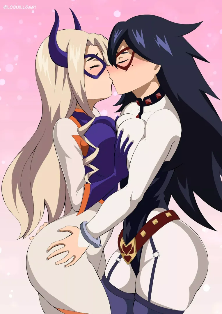 Mt. Lady & Midnight Kissing Each Other (Loquillo) [My Hero Academia]