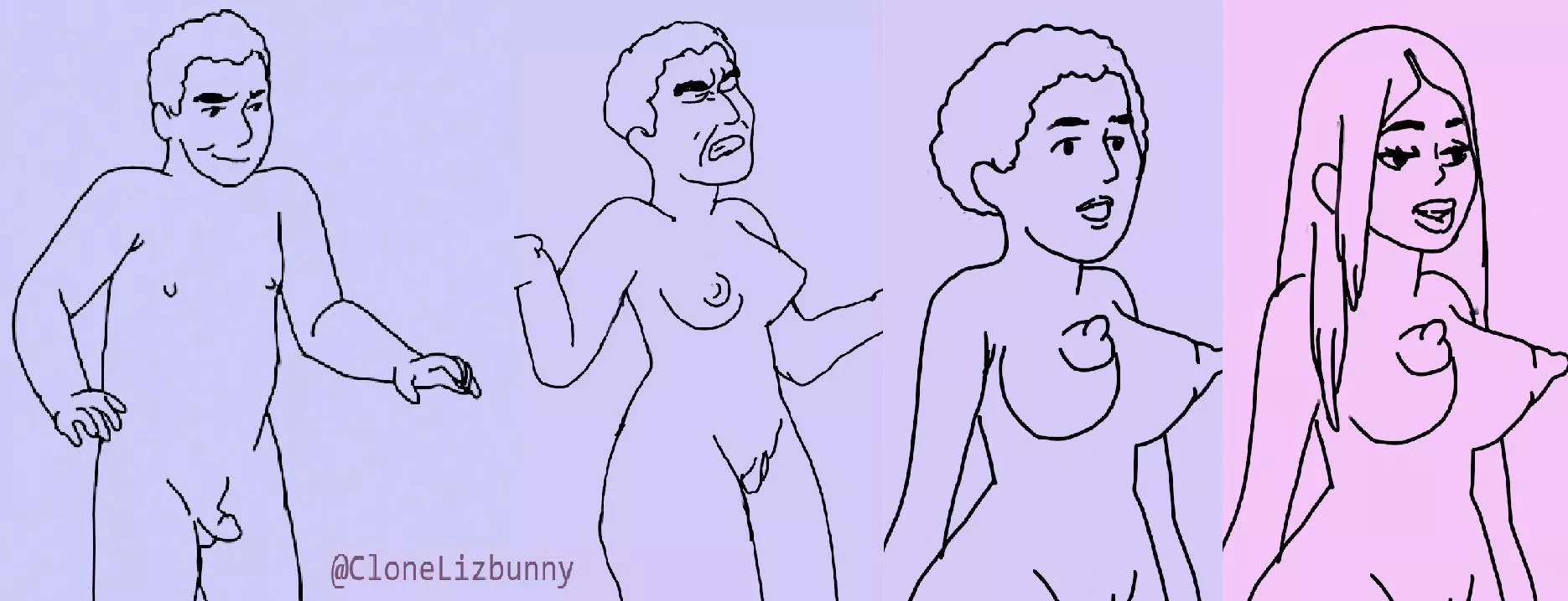 MTF drawings - full comic coming soon 💗