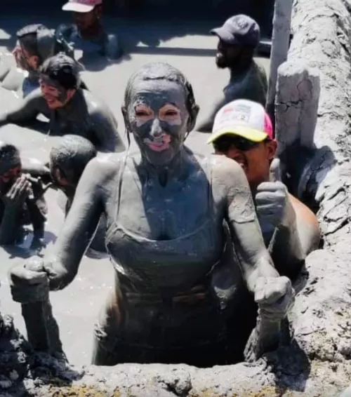 Muddy milf