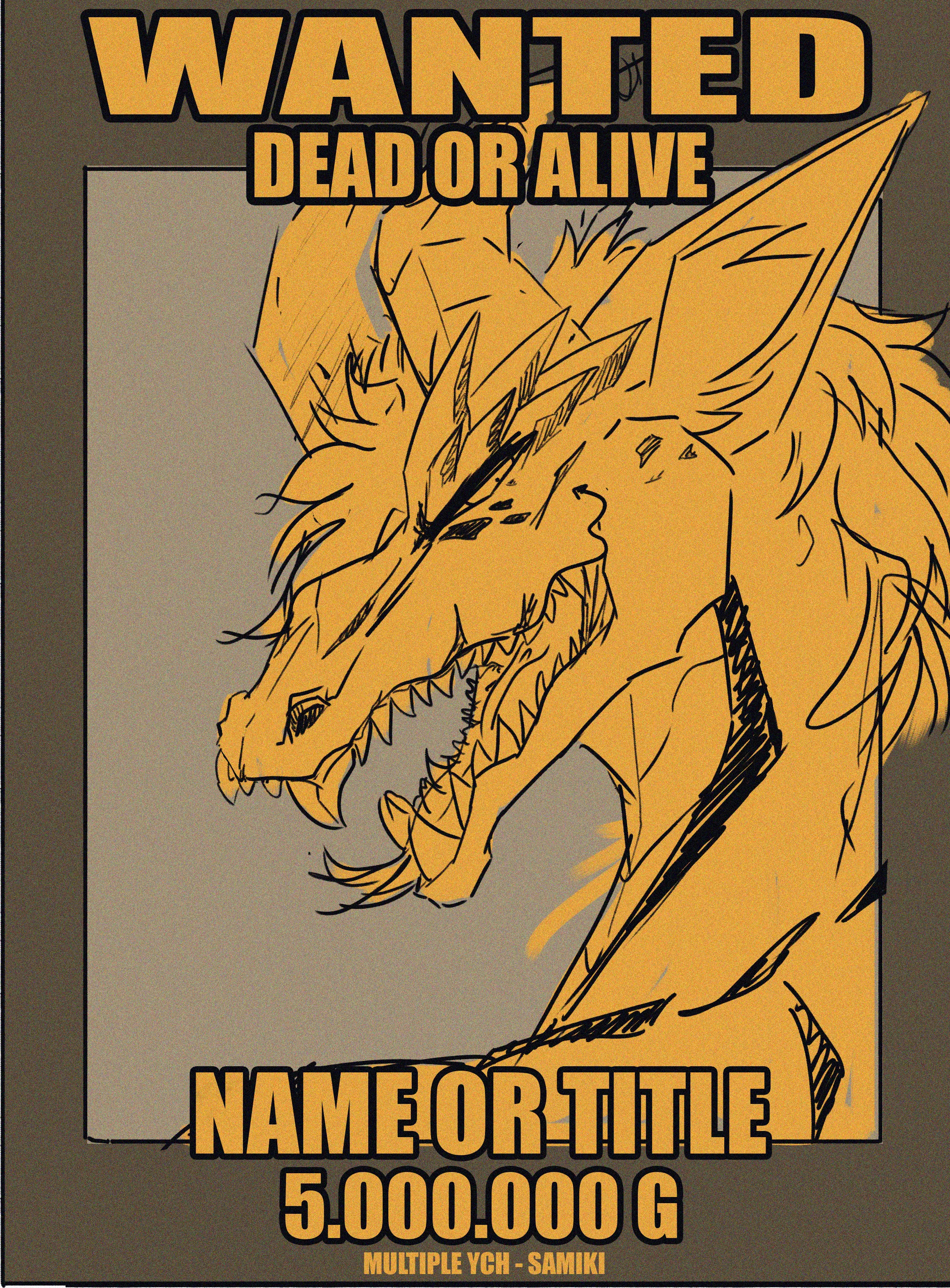 Multi slot YCH - Wanted ! All infos in the first comment !