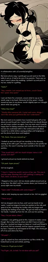 Multiverse (part 7) [alternate self] [alt gender selfcest] [maybe incest] [interdimensional] [face sitting] [squriting]
