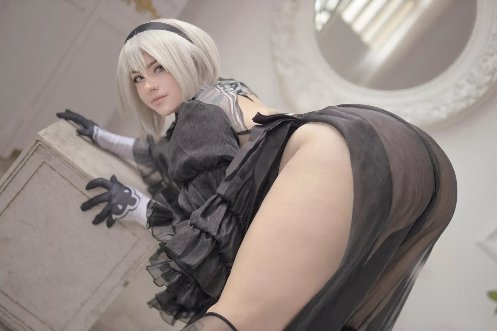 My 2B cosplay (Kuroitsune) 