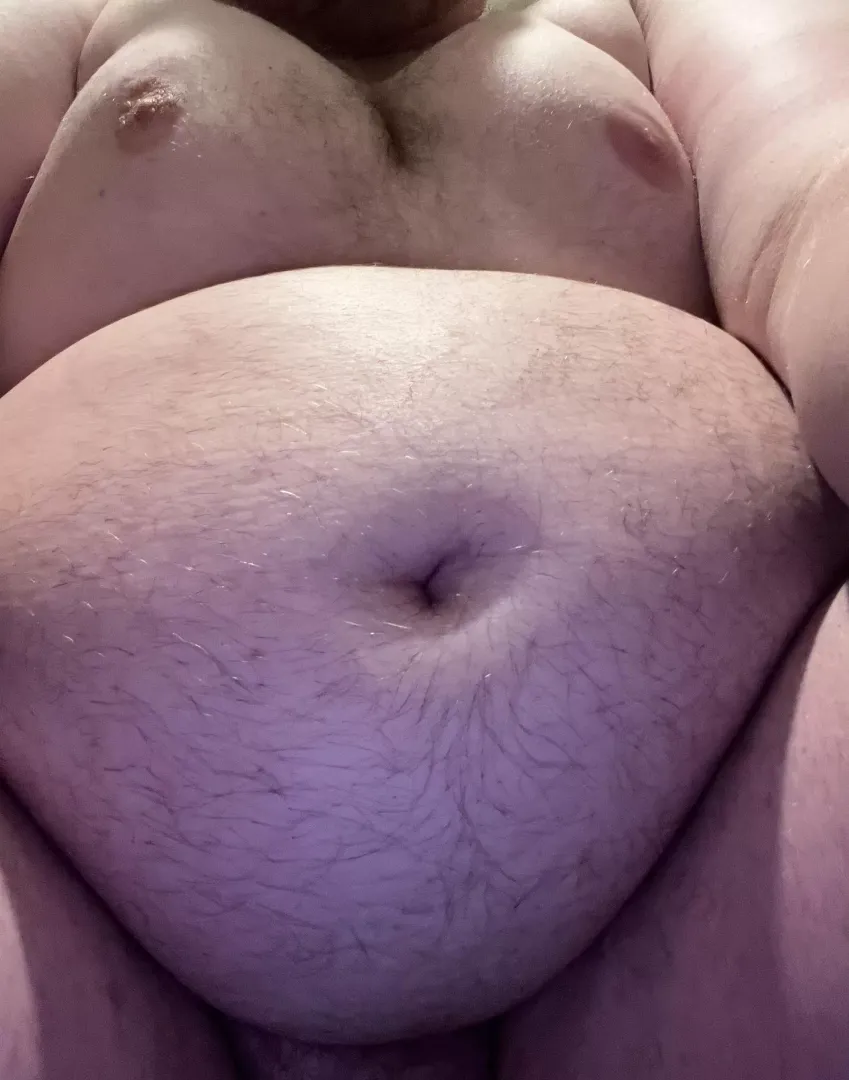 My 65” belly 😋