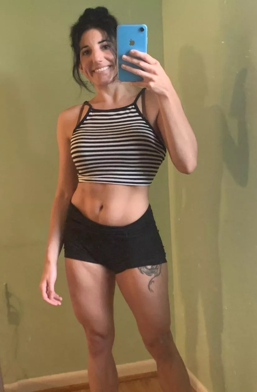 My after gym selfie, keep on sweating y’all.