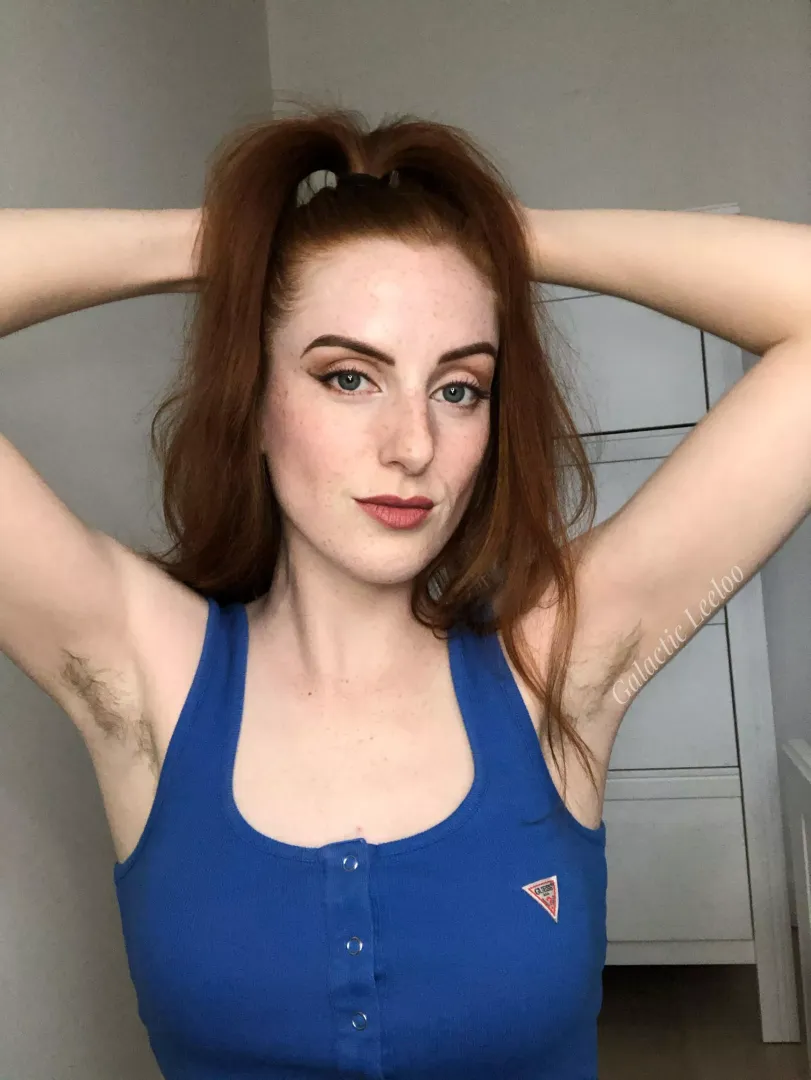 My armpits are usually the first indication someone gets that I’m all natural