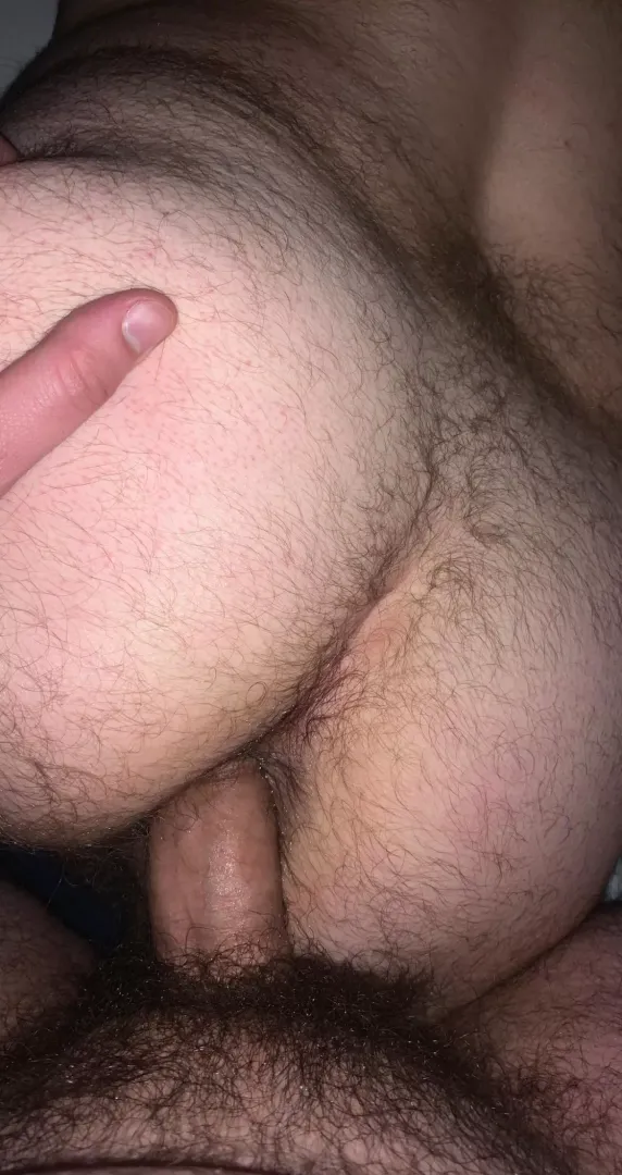 my ass getting fucked by my hubs
