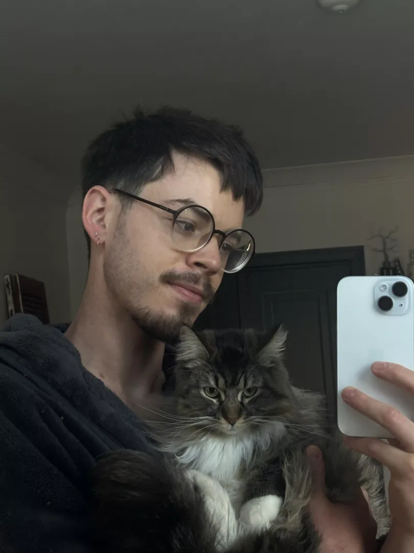My baby girl and I.