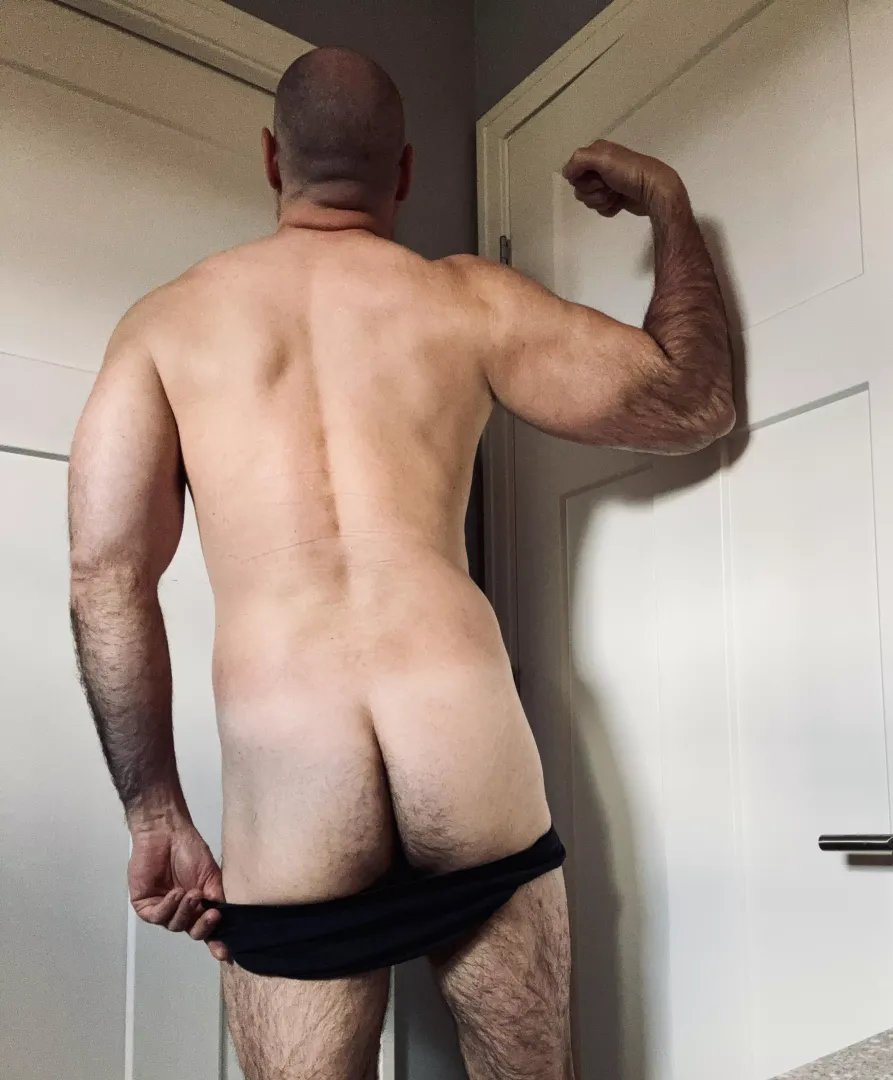 My behind 