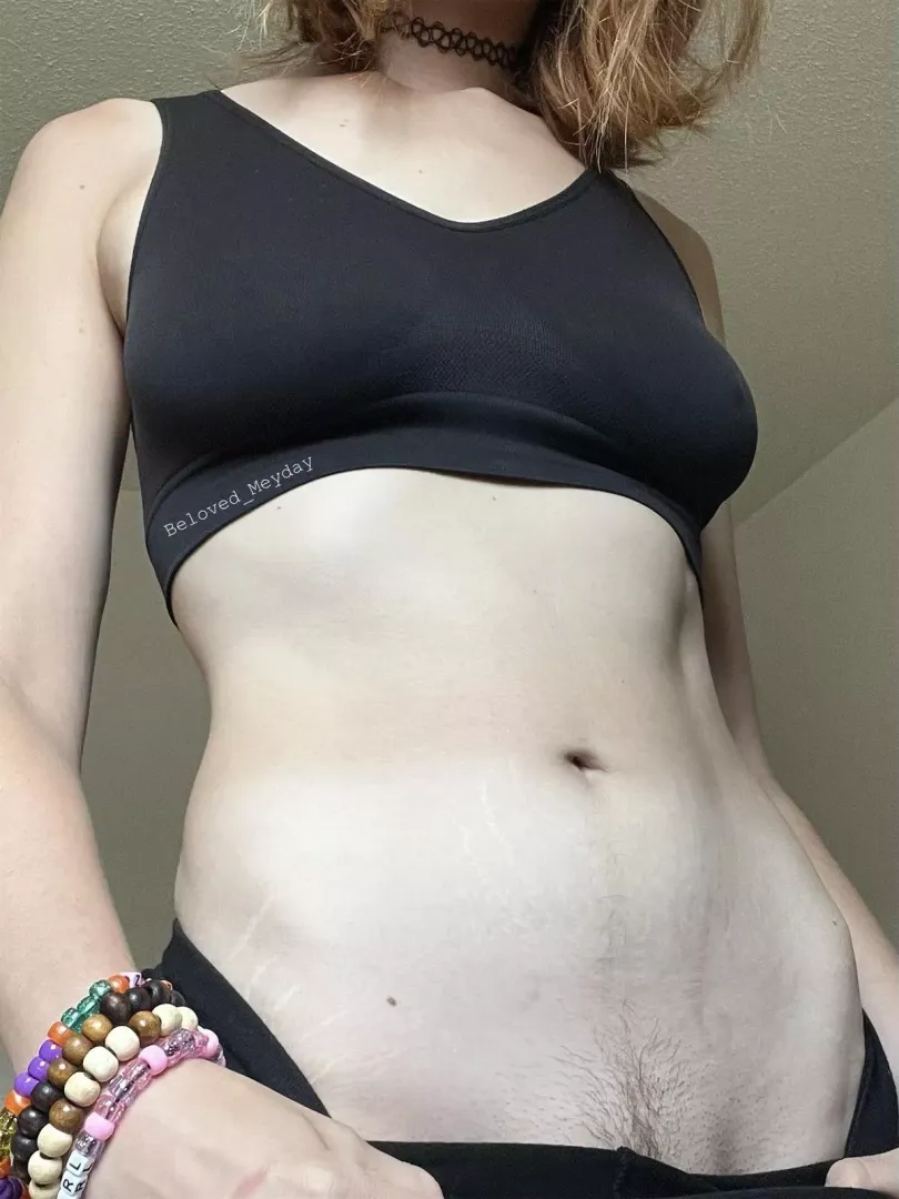 My belly button is my favorite thing about me.