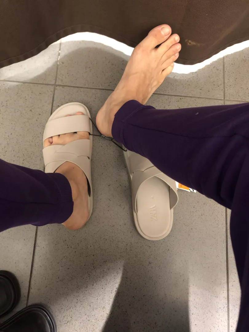 My big feet for you