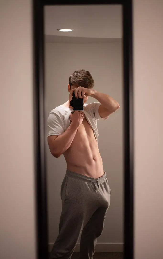 My big hard bulge to start your weekend off right
