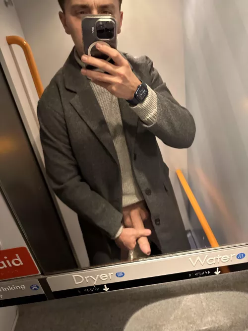 My big long cock compared to me & my hand