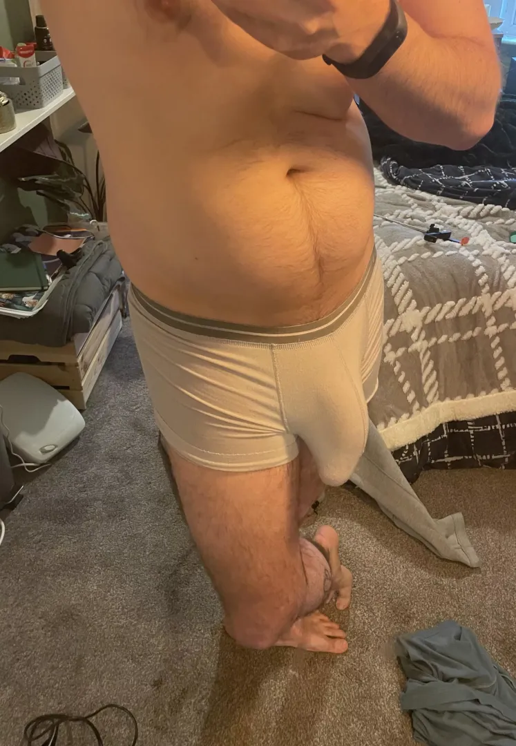 My boxers can’t keep up with my size 😂