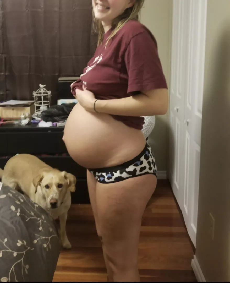 My bump is so perfectly round 