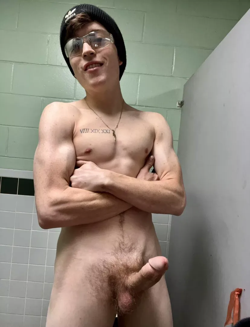 My cock is looking at you, not me