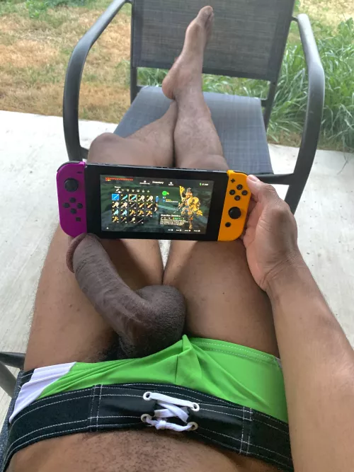 My cock needed some fresh air