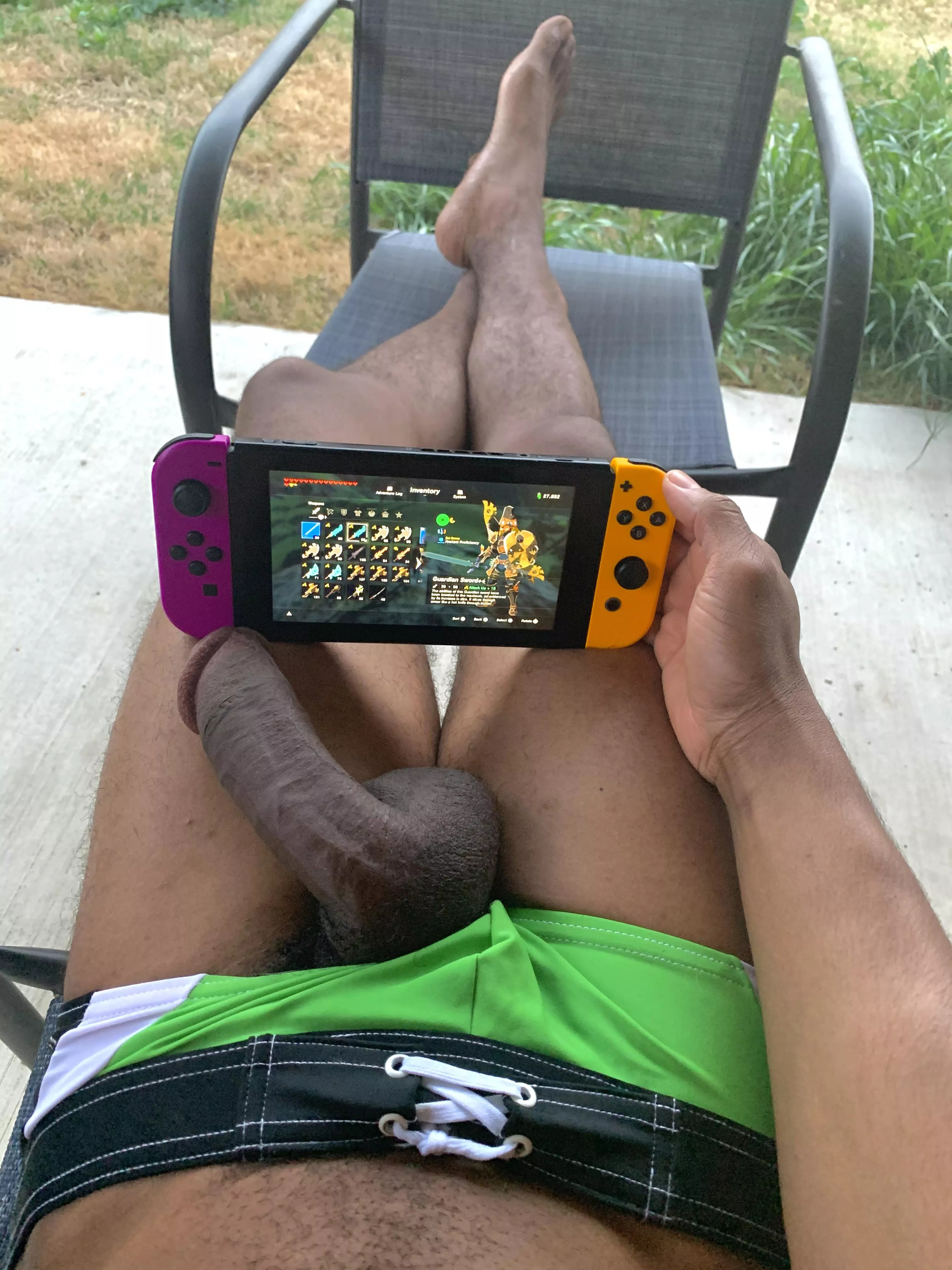 My cock needed some fresh air