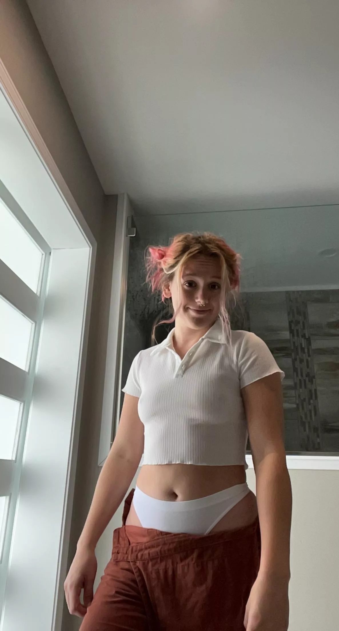 My cute thanksgiving fit. The fam didn’t seem to mind ;)