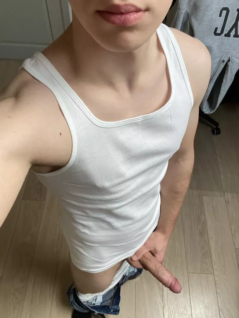 My dick would look so much better with your lips around it