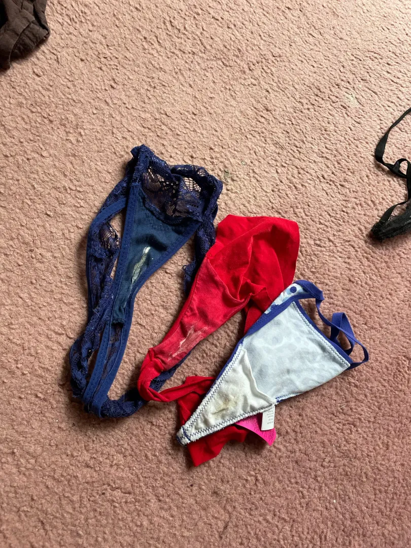 My dirty panties are piling up
