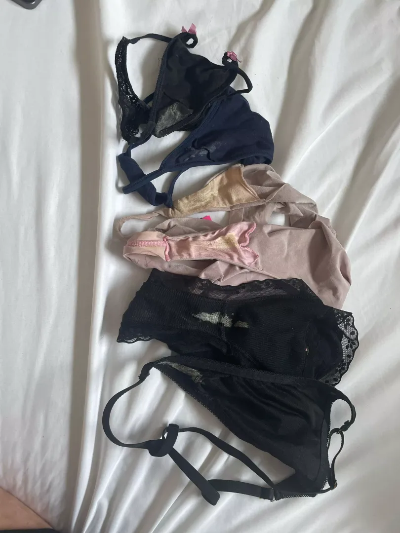 My dirty panty bin is overflowing