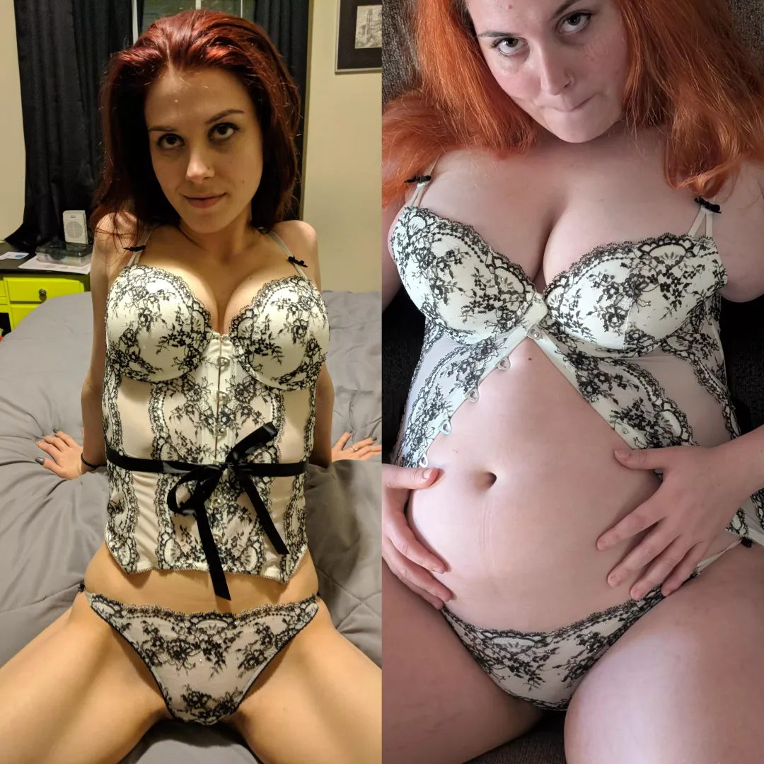 My favorite lingerie officially doesn't fit anymore 😭🥵