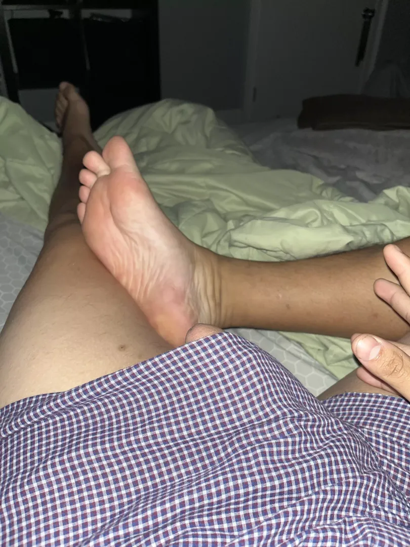 My feet are sore
