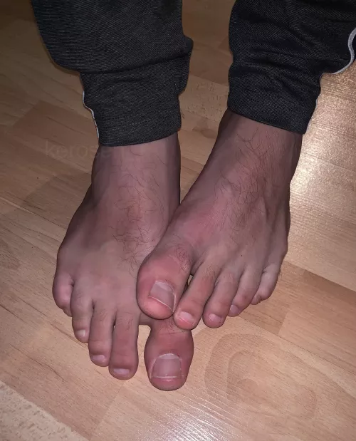 My feet need a massage…