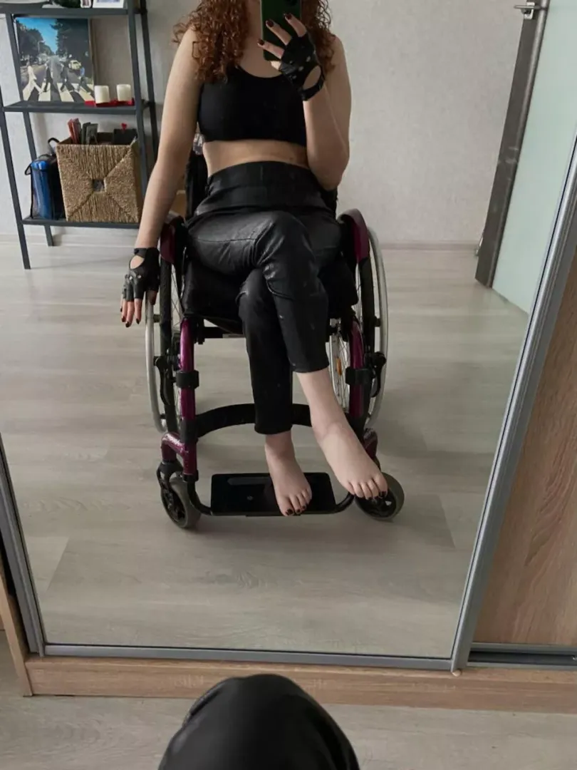 my feet paraplegic