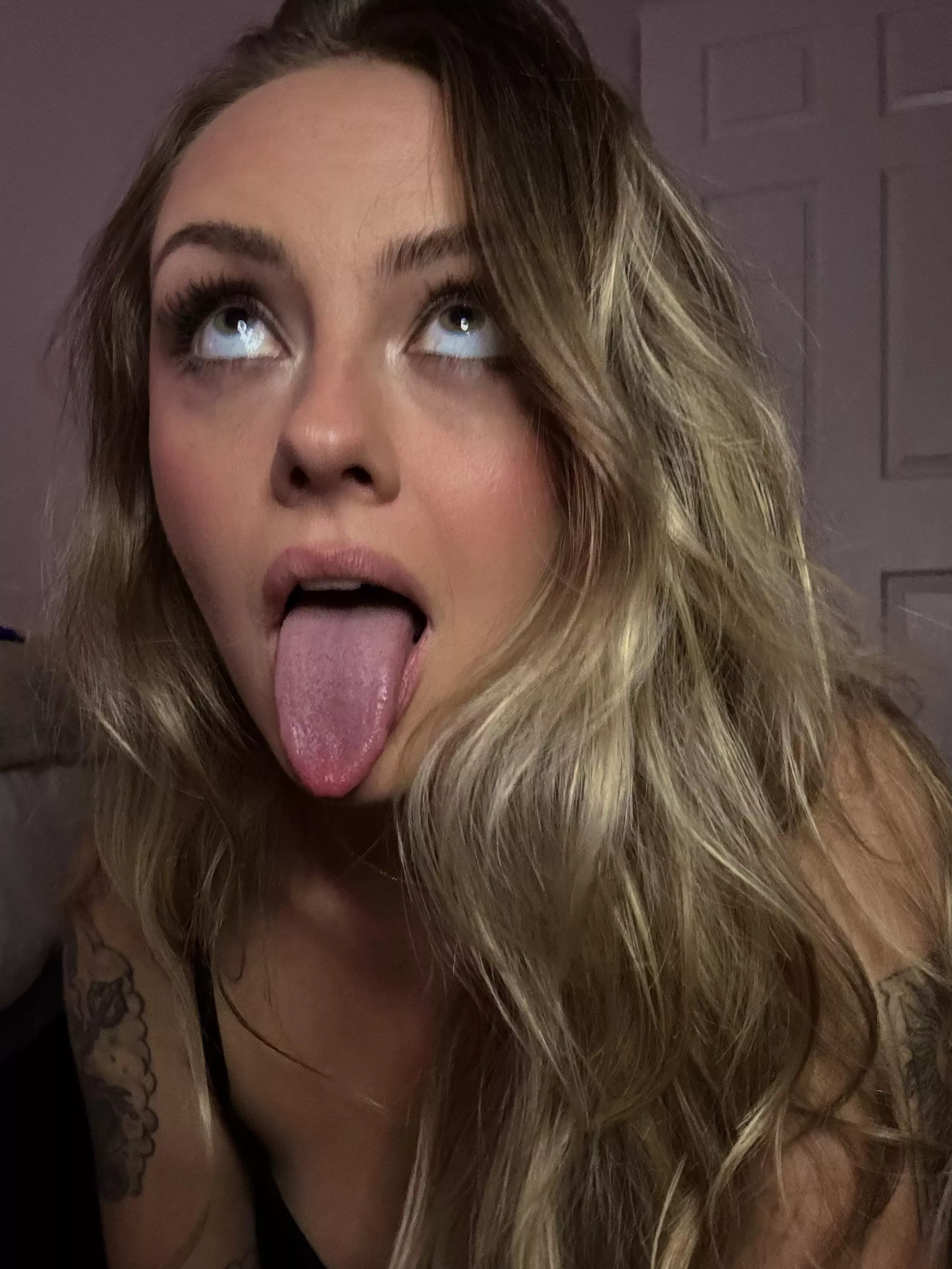 My first real try at Ahegao. Did I do okay? 🙈