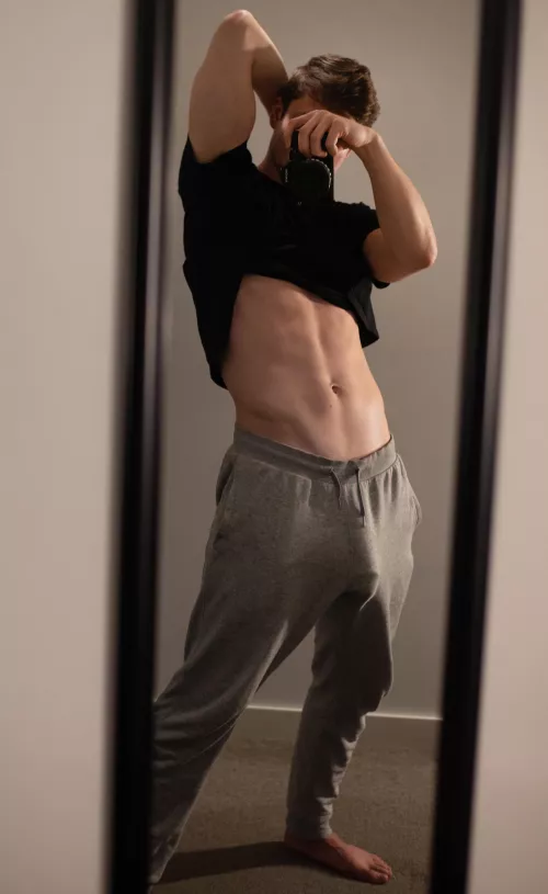 My fresh out of bed bulge