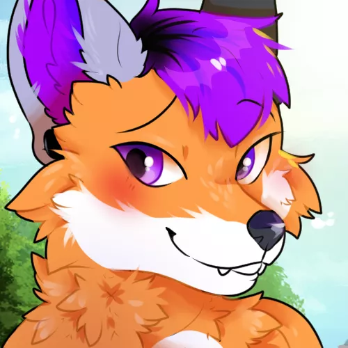 My friend commissioned the first proper art of my fursona as a gift!! [LoveLock]