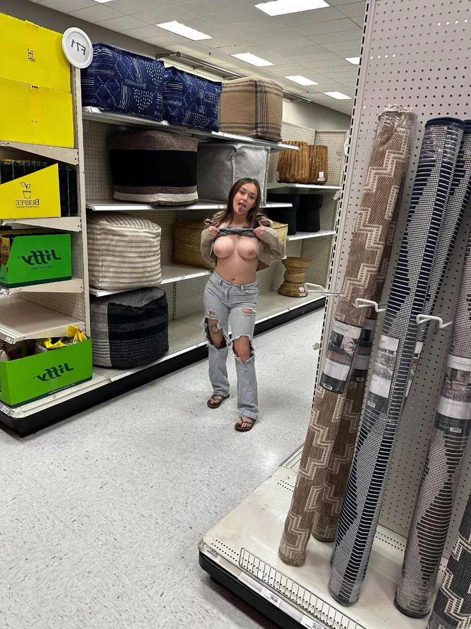 My friends tell me I ought to wear a bra when I go out, I disagree!