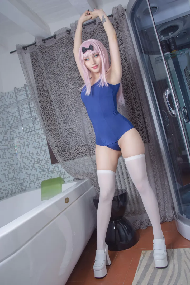 My Fujiwara Chika cosplay (Shiroktsne)