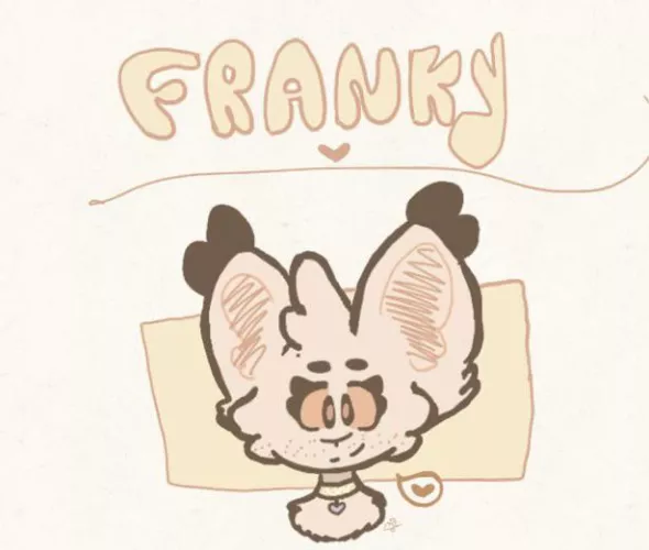 My fursona franky :)