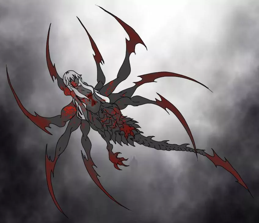 My gf spider dragon thing lol