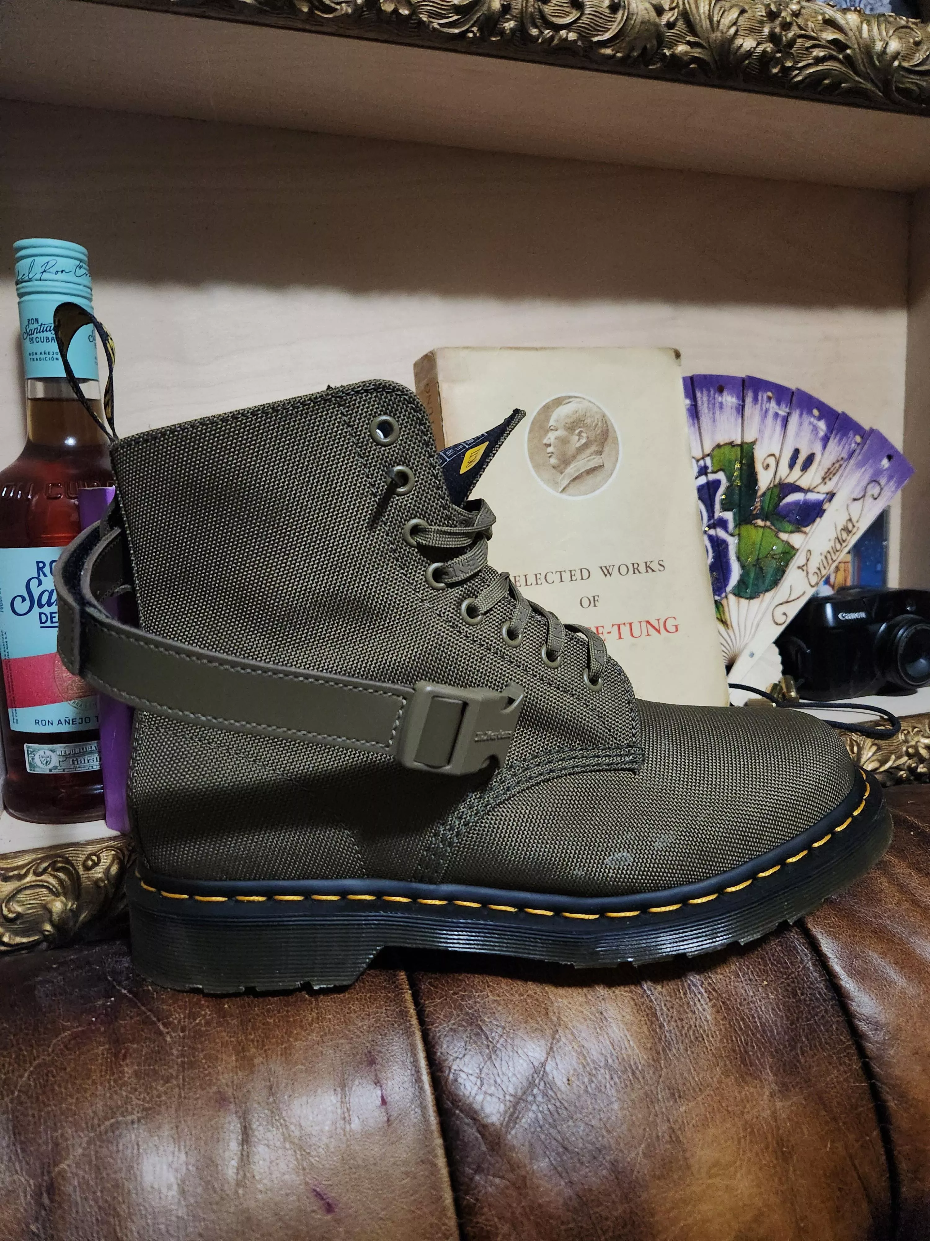 My girlfriend got me these for Jesus' Birthday. I've never had a boot made of this material. Dr. Martens describes it as durable synthetic weave. just wondering what the care instructions for something like this are and whether a Canadian winter will d