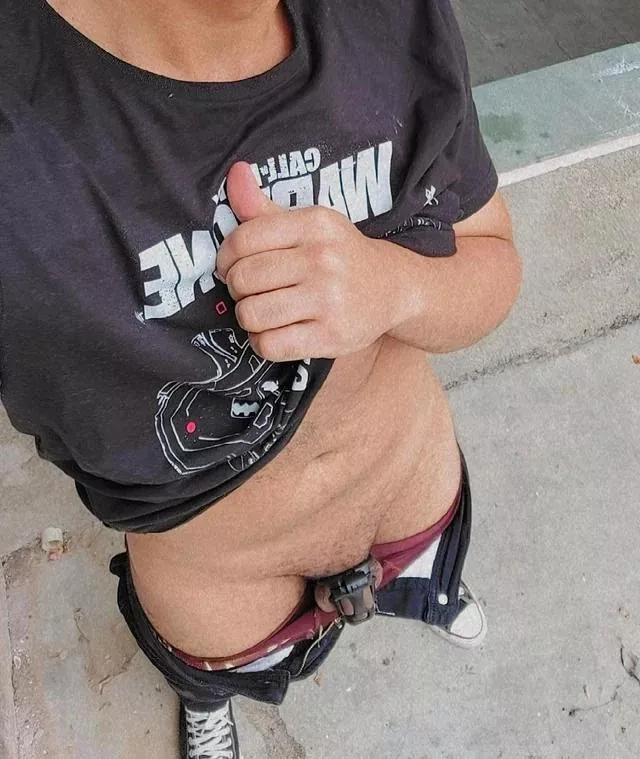 My girlfriend locked my cock and I can't cum without her permission. Am i good boy?