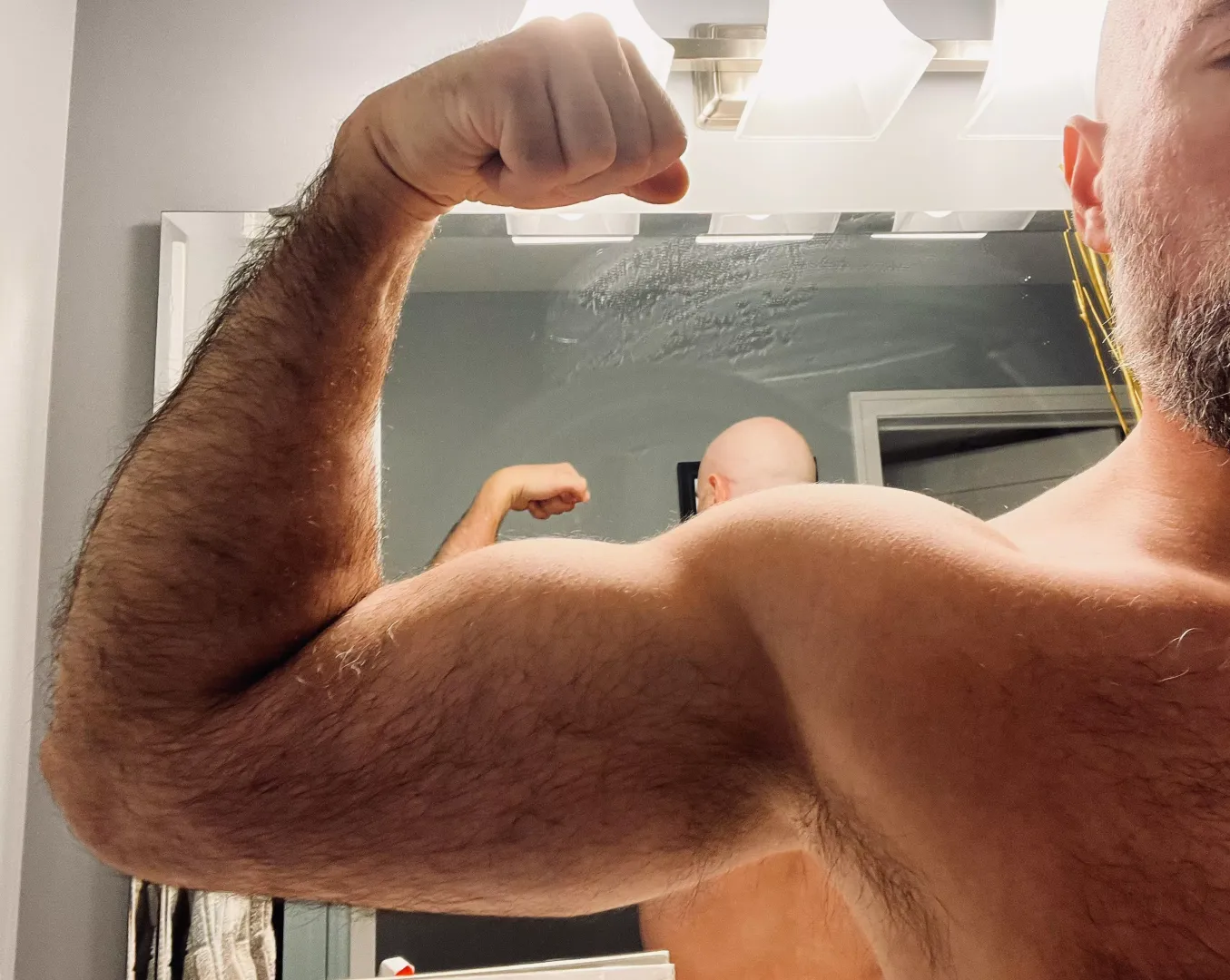 My hairy arm