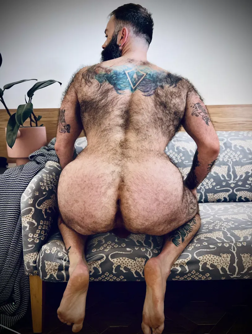 My hairy back and butt