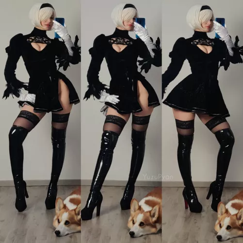 My handmade 2B cosplay from Nier Automata - by YuzuPyon [self]