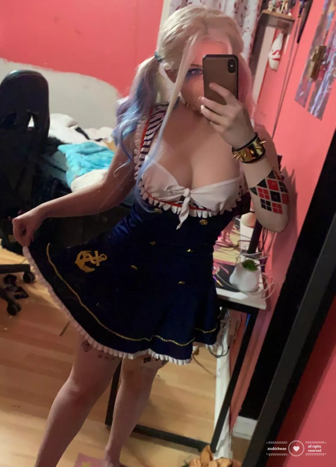 My Harley Quinn Pinup Inspired Cosplay! (Azukichwan)