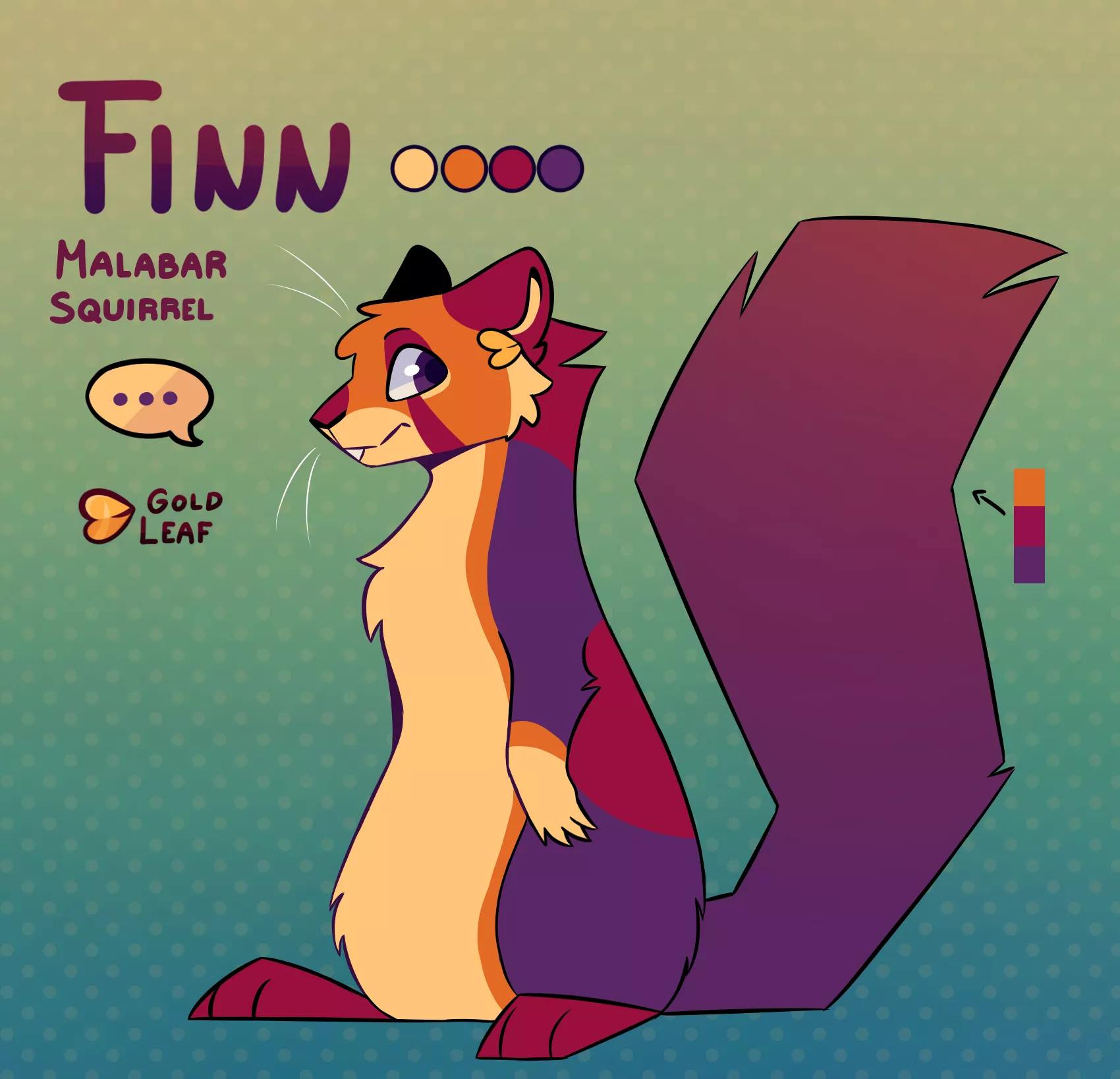 My Malabar Squirrel's ref [oc]