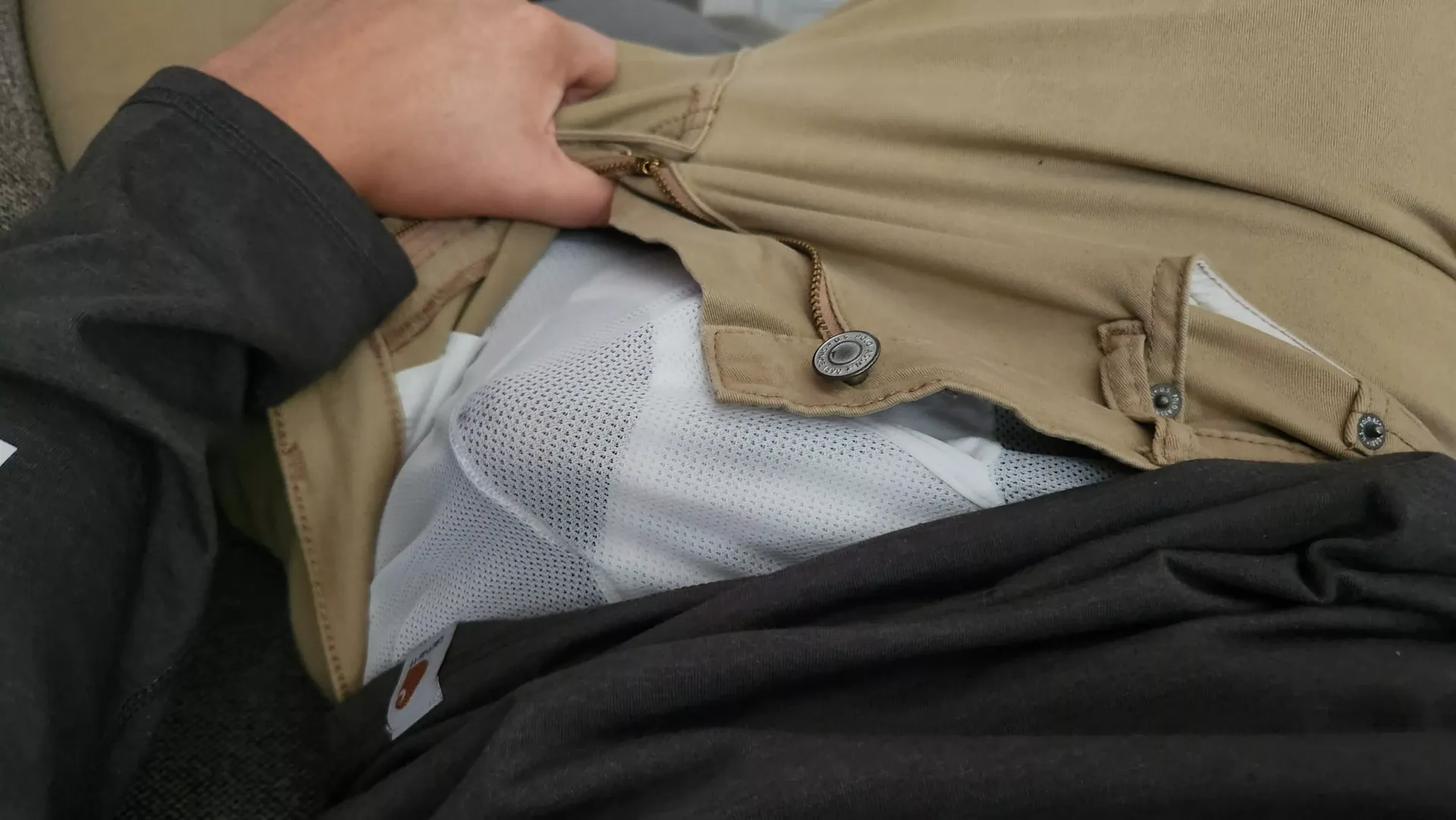 my mesh boxers today